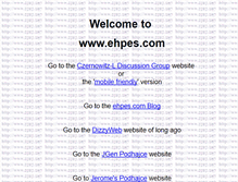 Tablet Screenshot of ehpes.com